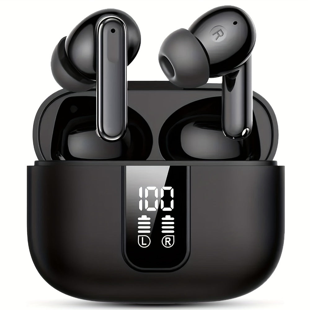 ENC Sports Wireless Earbuds ANKRIYUL Stereo Headphones Environmental Noise for Bedside Audio, Alarms and Room Entertainment