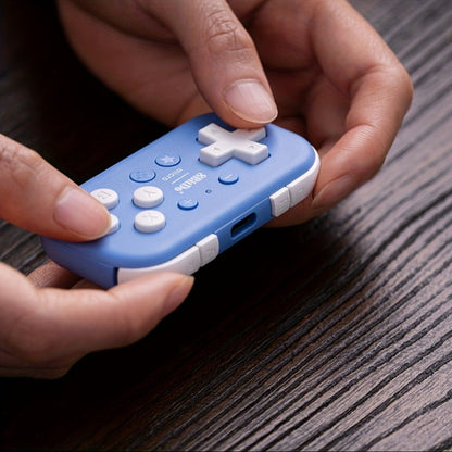 8BitDo Micro Bluetooth Gamepad for Nintendo Switch Android Raspberry Pi – Pocket-Sized Mini Controller with Keyboard Mode