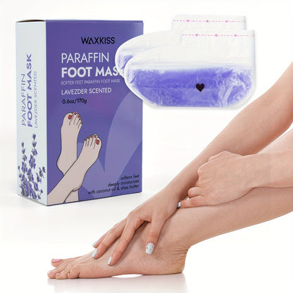 Paraffin Wax Hand & Foot Mask Deep Moisturizing Beauty Treatment – Smooth Soft Skin, Pink Grapefruit & Lavender Scents