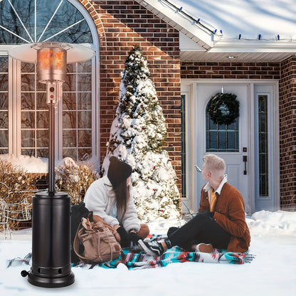 Patio Heater, Propane Outdoor Standing Stainless Steel Garden Party for Garden, Patio and Yard Use