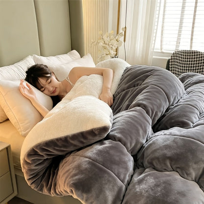 Moire-Style Flannel Blanket with Plush-Look Lining, Five Color Choices and Four Size Labels up to 108 x 90 Inches