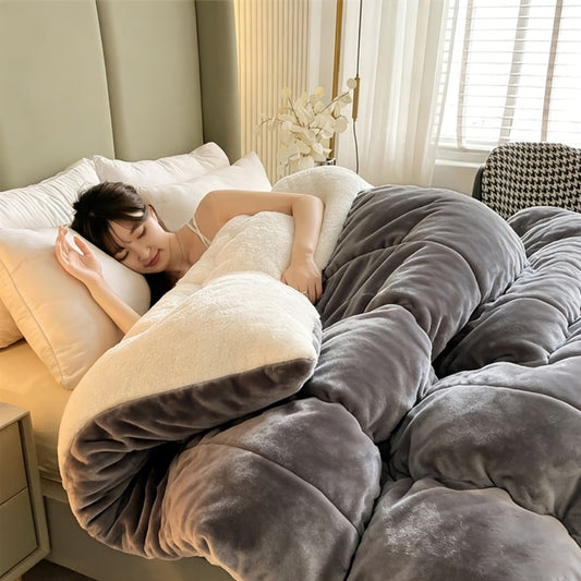 Moire-Style Flannel Blanket with Plush-Look Lining, Five Color Choices and Four Size Labels up to 108 x 90 Inches