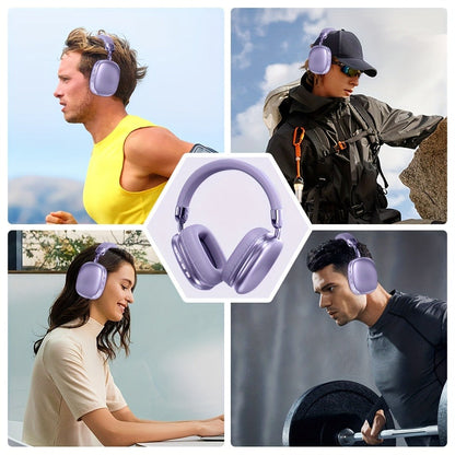 Rotatable Over-Ear Wireless Headphones Bluetooth 5.4 800mAh Large Battery Noise Reduction High for an Everyday Personal Care Routine