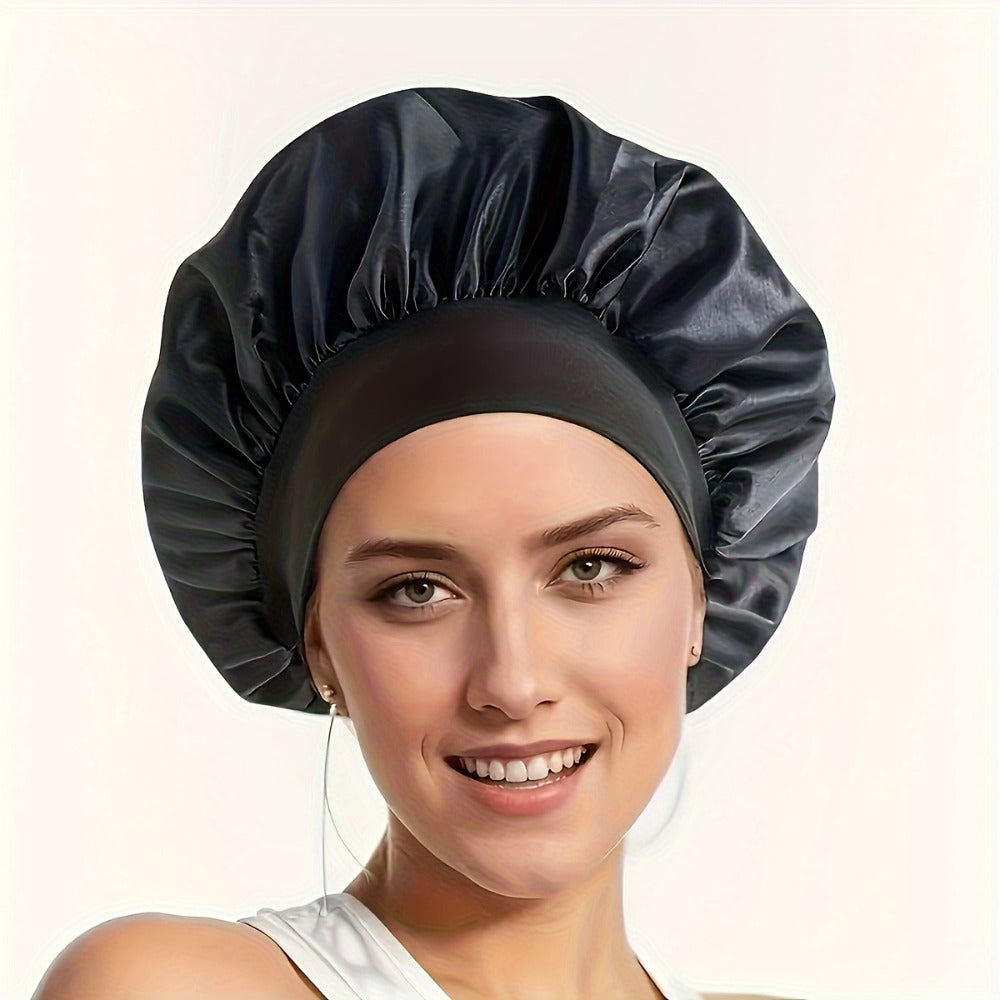 Heatless Curling Set 12pcs Overnight Sleep Hair Curlers Satin Sleep Cap Eye Mask Facial Roller Hairband Storage Bag No Heat Damage