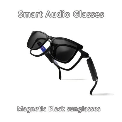 Smart Glasses Photochromic Audio Eyewear with Open-Ear Speaker, Microphone and Metal or Plastic Frames