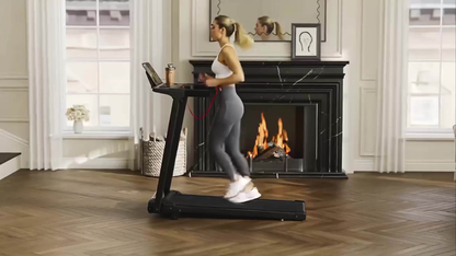 Folding Treadmill 3-in-1 with 14% Auto Incline & Handle – 3.0HP Quiet Walking Pad for Home, 300LBS Capacity
