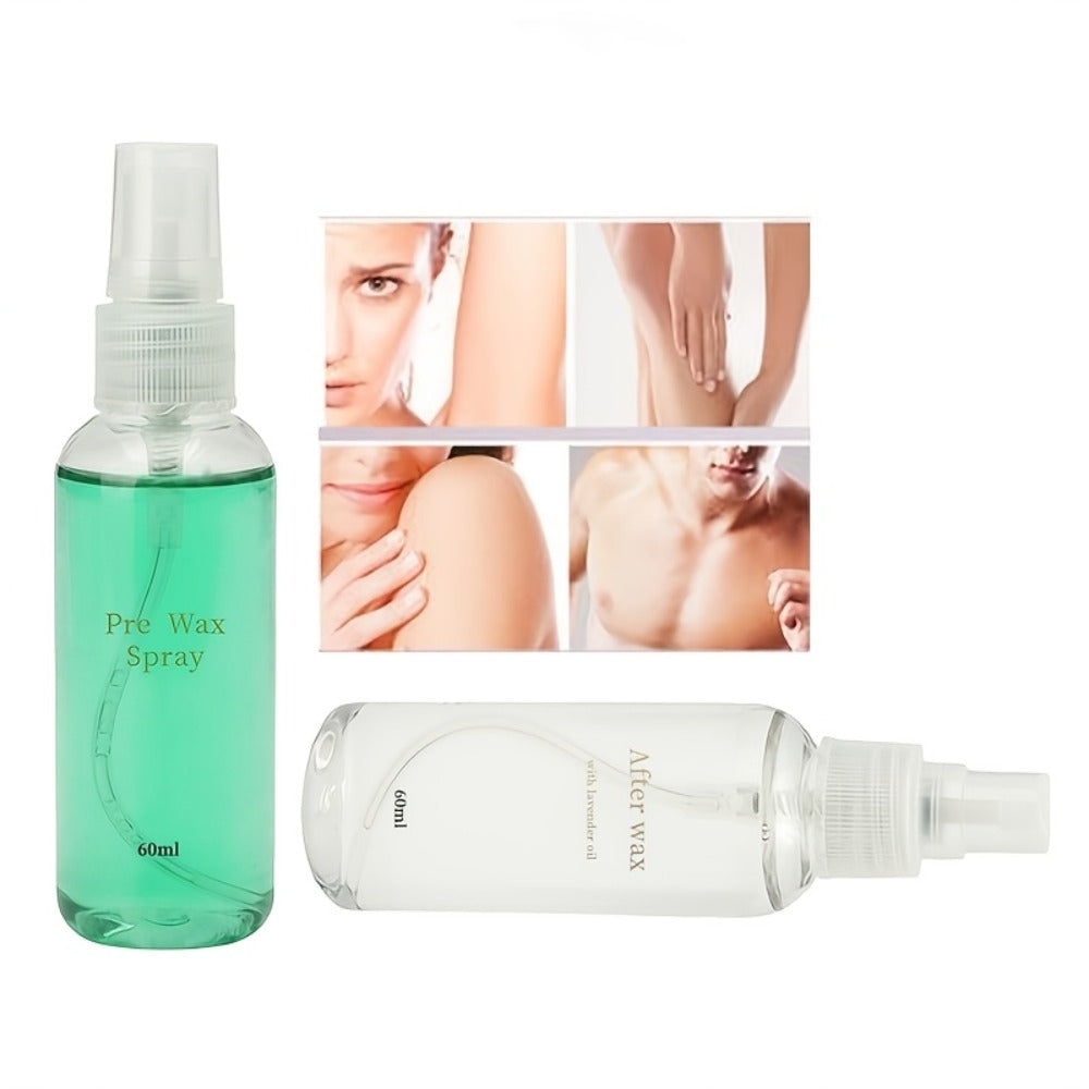 Pre & Post Wax Oil Spray for Hair Removal – Moisturizing Waxing Treatment for Legs Underarms Face & Bikini Line
