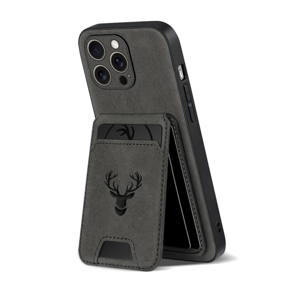Wallet Phone Case for iPhone 16 Pro Max 16 Pro 16 Plus 16 15 14 13 12 11 Series Luxury PU Leather Flip Cover Card Holder Kickstand Magnetic