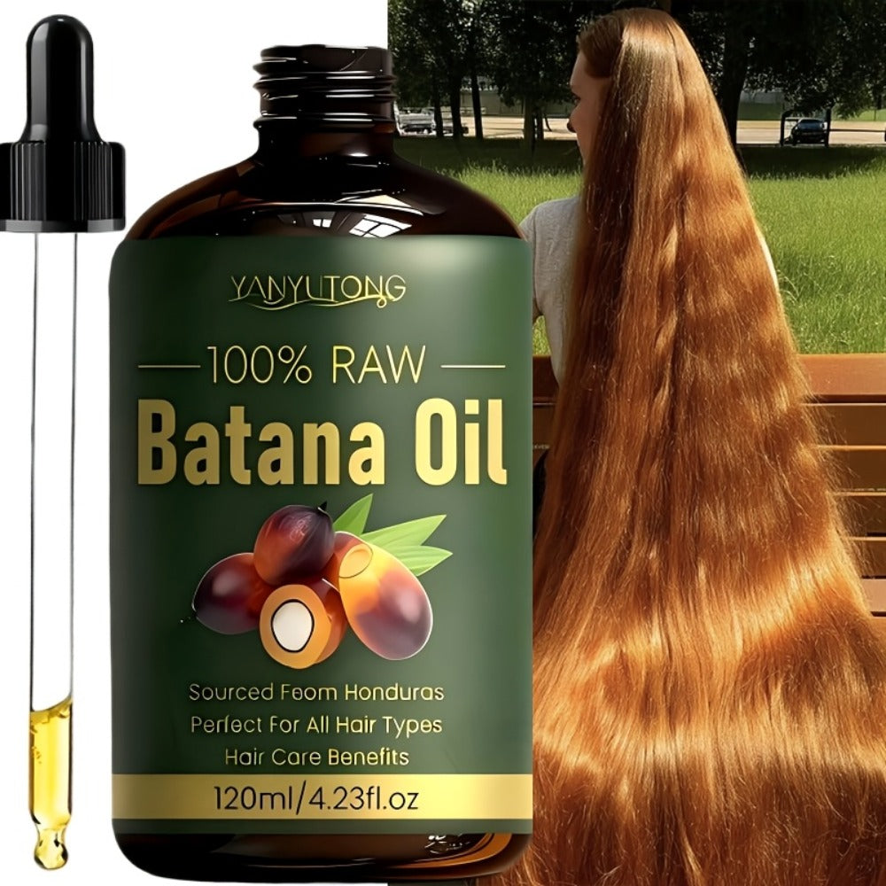 Batana Oil Hair Growth Treatment Large Capacity Deep Moisturizing Hydrating Split End Repair Dry Damaged Hair Scalp Activation Natural Real