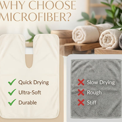 Microfiber Facial Towels 6 Pack, Professional Split-Fiber Esthetician Face Towels for Facials, Mask Removal & Spa