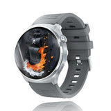 Gray Lightweight Round Screen Watch