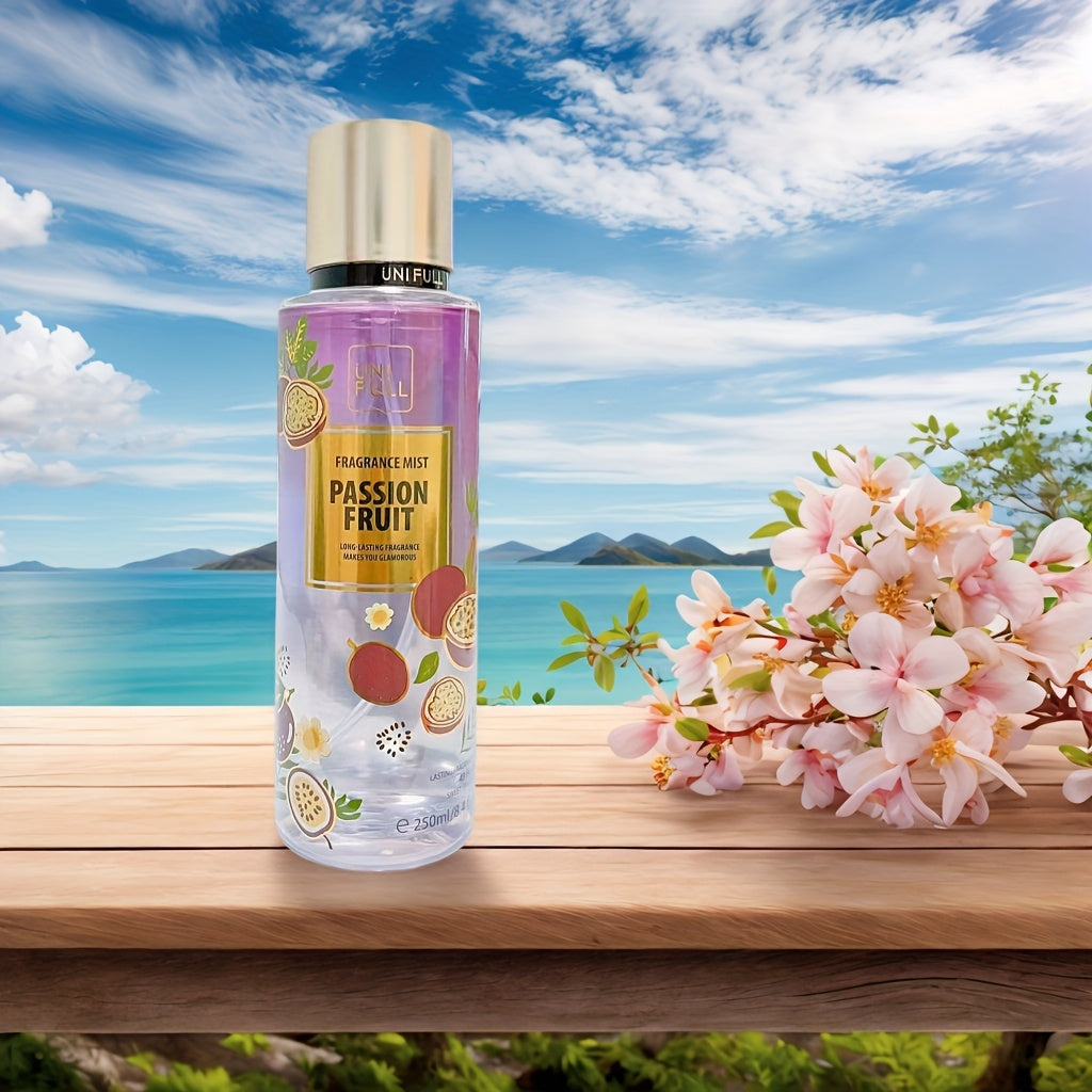 Floral Fruity Eau de Toilette Body Spray for Women 8.4oz – Long-Lasting Hair & Body Mist, 13 Scents Colorful Bottle