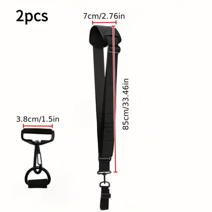 Weed Trimmer Shoulder Strap 2-Pack Upgraded Metal Clip Compatible with EGO Greenworks Leaf Blower Shrub Trimmer String Trimmer Harness
