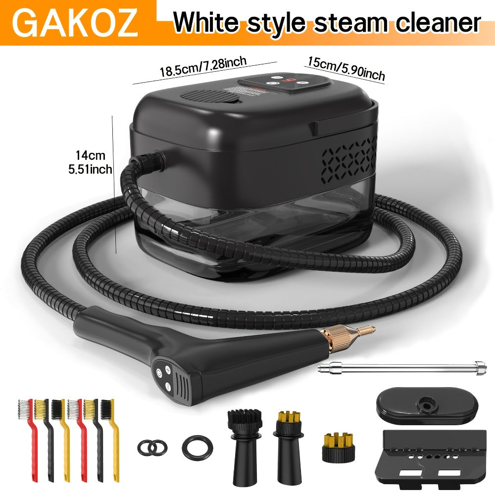 Steam Mop Cleaner Handheld LCD Display Gear Switch 40.58oz Tank One-Key Start for Carpet Kitchen Sofa Upholstery Multi-Model