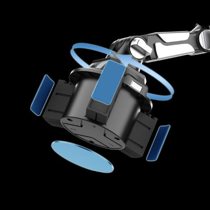 Robotic Arm Car Cup Holder Tablet Stand, 360° Rotation Universal iPad Phone Mount, Adjustable Cradle for 4.7-13" Devices