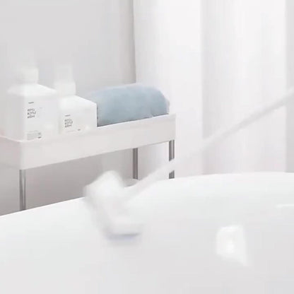 Shower Cleaning Brush Set Replaceable Heads – Bathtub Scrubber, Wall Tile Brush, Window Glass Cleaner & Floor Brush
