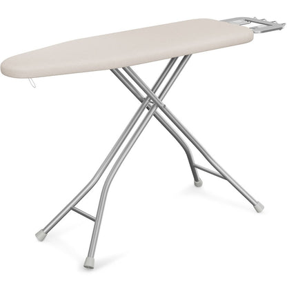 Full-Size 52-by-14-Inch Folding Ironing Board with Four-Leg Stand and Iron Rest in Four Colors