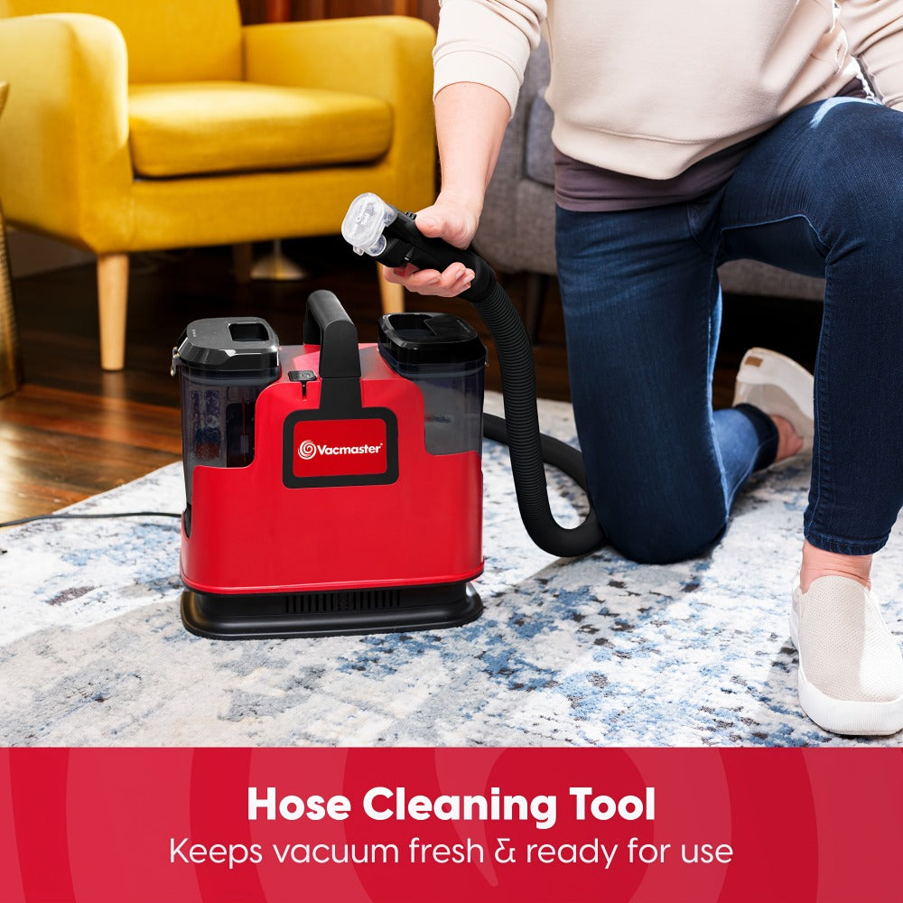 Portable Carpet Spot Cleaner Machine 17KPa Upholstery Stain Remover with Versatile Tools for Entryways, Bedrooms and Living Spaces