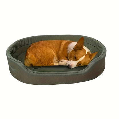 Orthopedic Dog Bed for Large Dogs – Plush Sherpa Removable Washable Cover, Memory Foam Support Pet Sofa Mat for All Seasons