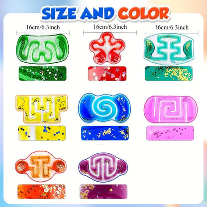 Sensory Squeeze Toys for Kids 8pcs, Stress Fidget Toy Set, Squishy Sensory Pack for Classroom Rewards