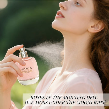 Perfume for Women Two-Pack of 100ml EDP Sprays with Rose, Chamomile, Lemon, Lily, Violet, Musk and Wood