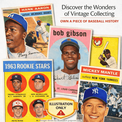 Topps Vintage Baseball Foil Mystery Pack, Random Pre-War & Classic Era Trading Cards, Hall of Famers Rookies & Autograph Possible