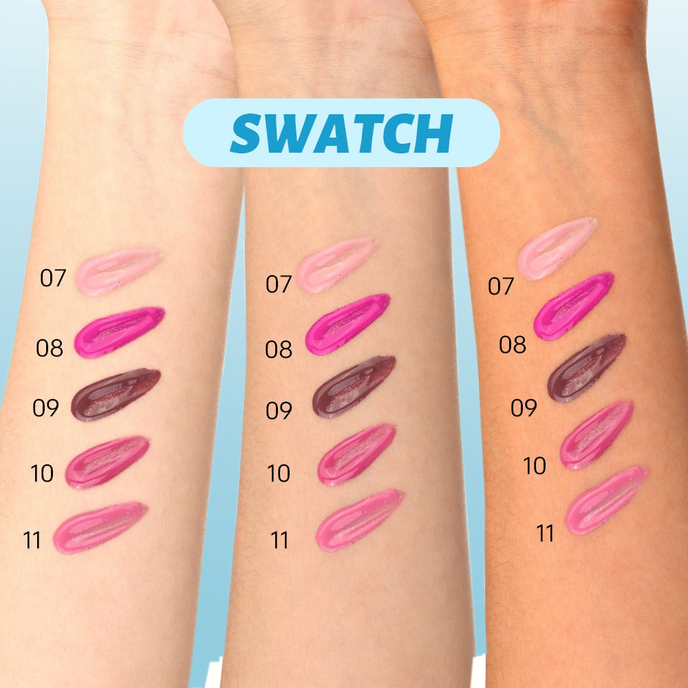 Plumping Lip Gloss Maximizer for Women, Mirror-Like High Shine Finish, Lip Injection Effect for Fuller Voluminous Lips