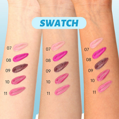 Plumping Lip Gloss Maximizer for Women, Mirror-Like High Shine Finish, Lip Injection Effect for Fuller Voluminous Lips