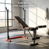 Fold Bench with Leg Developer