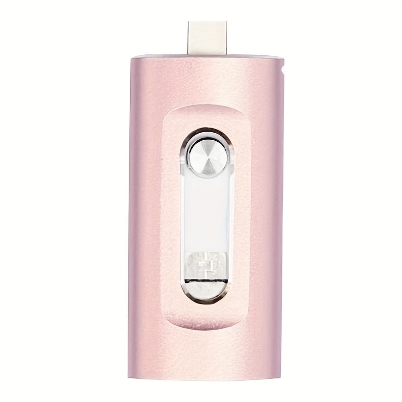 USB Flash Drive 4-in-1 USB 3.0 Multi-Connector Drive with 128GB or 256GB Capacity and Four Color Options