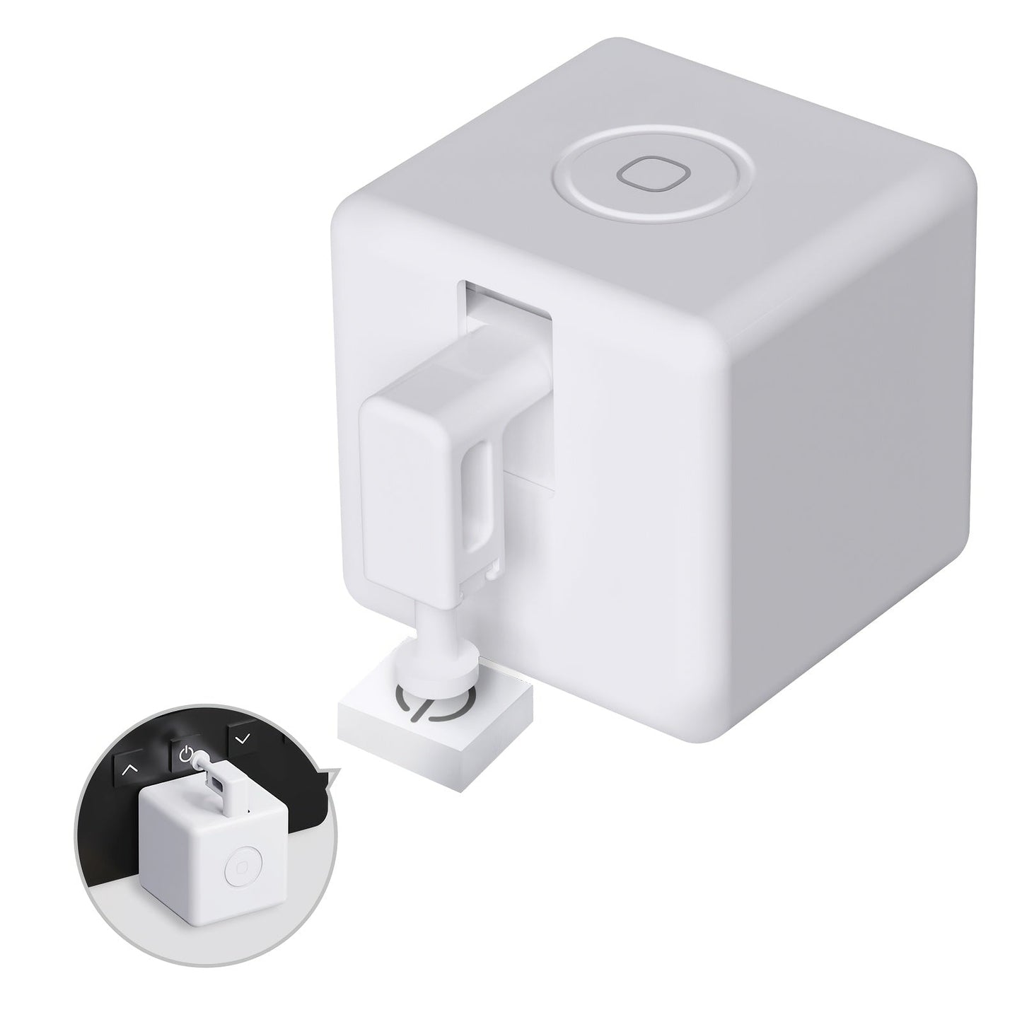 Smart Button Pusher Robot Fingerbot Plus, MOES Wireless Switch Controller, Works with Alexa, Google Home & Tuya App