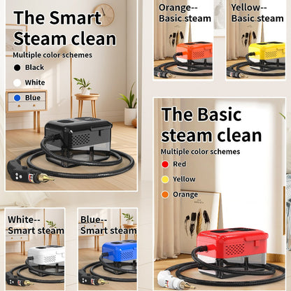 Portable Steam Cleaner High-Temperature High-Pressure Handheld Steamer for Home, Carpet, Tile & Grout Cleaning
