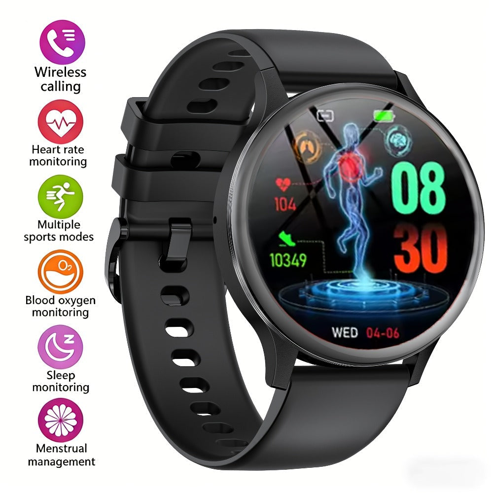 Flashlight Compass Outdoor Smartwatch for Men 100+ Sport Modes Sleep Monitor Pedometer Calorie Tracker for a Home Lash Beauty Routine
