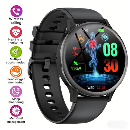 Flashlight Compass Outdoor Smartwatch for Men 100+ Sport Modes Sleep Monitor Pedometer Calorie Tracker for a Home Lash Beauty Routine