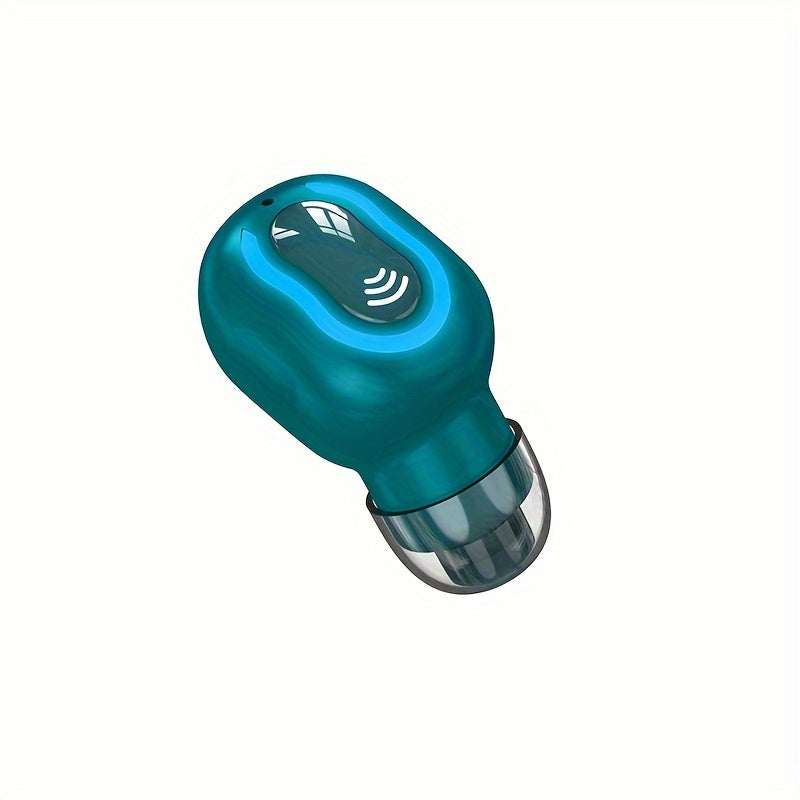 Mini Invisible Wireless Earphone Long Standby Condenser Microphone In-Ear Sport for Bedside Audio, Alarms and Room Entertainment