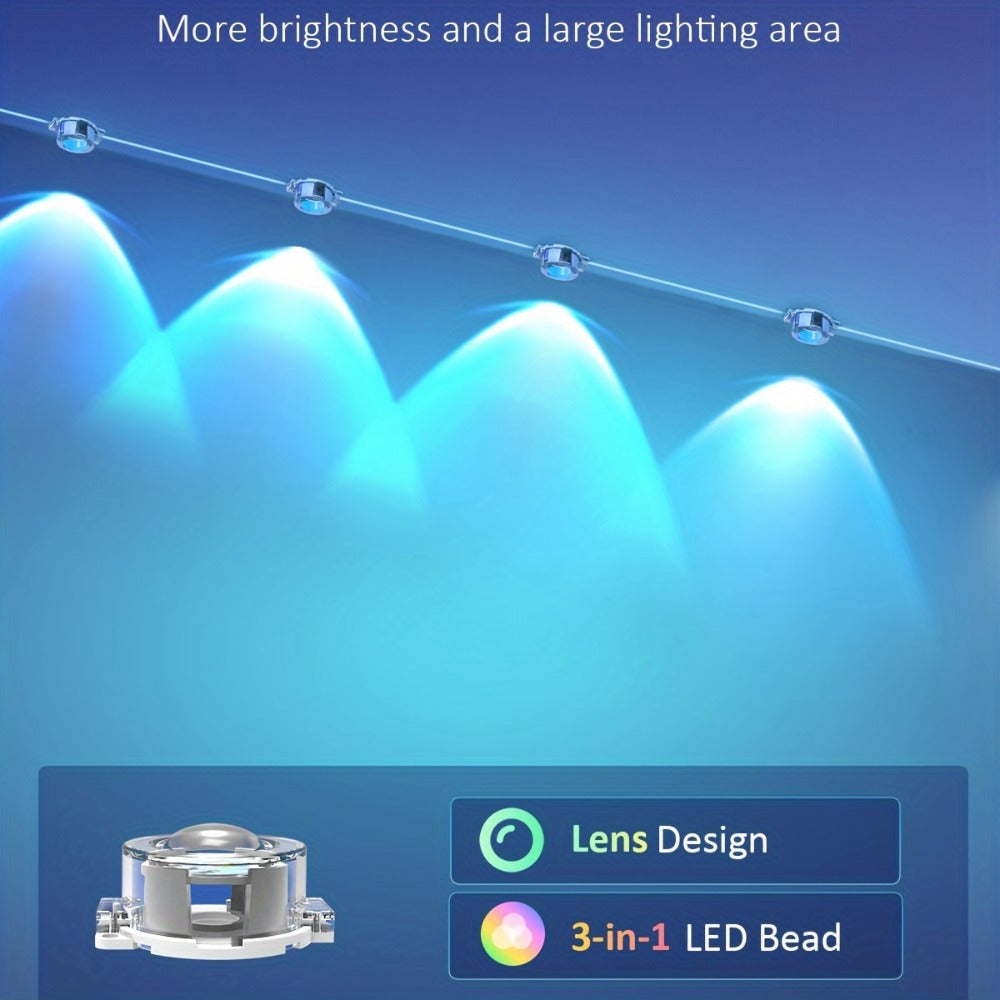 Permanent Outdoor RGB Eave Lights Smart App & Remote Control for an Everyday Personal Care Routine