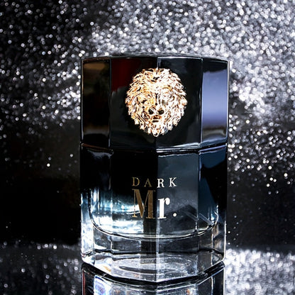 Men's Cologne Spray, Mr. Blue Lion Masculine EDT, Fresh Woody Scent for Sports Business Romance, Elegant Gift for Him