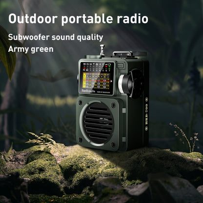 Shortwave Radio Bluetooth Speaker HRD-700 with FM MW SW WB NOAA Weather Alerts, MicroSD, ATS Presets