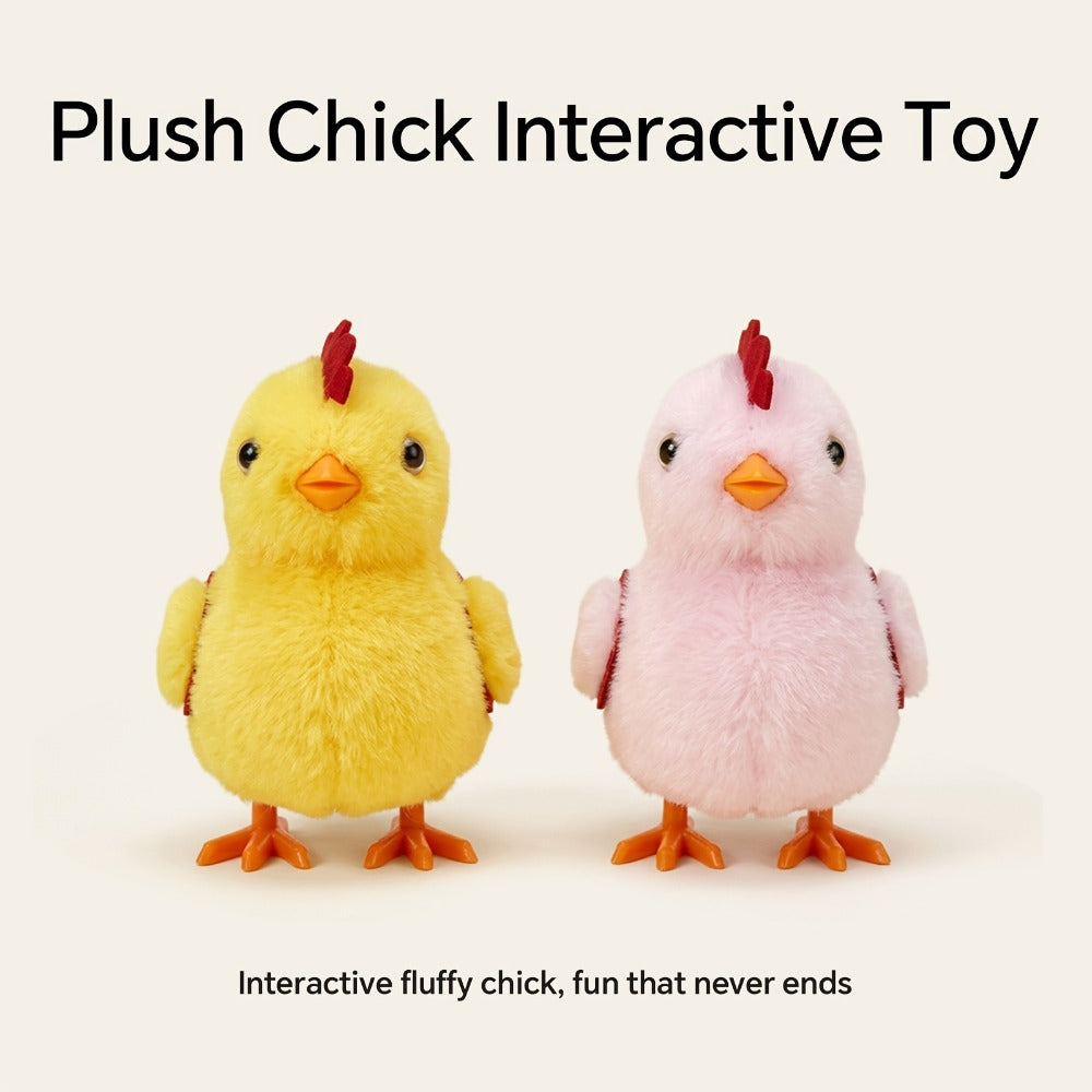 Electronic Walking Plush Animal Toys with Nine Dog, Cat or Chick Styles and Boxed or Boxless Options