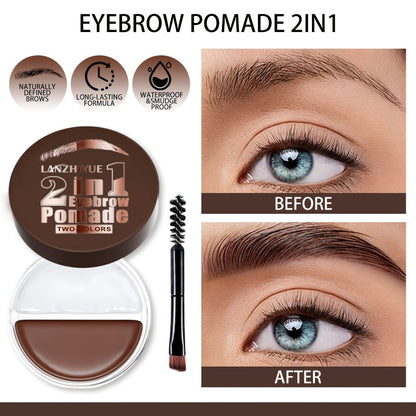 3D Microblading Brow Pen Waterproof Sweat-Proof, for Makeup, Travel and Everyday Vanity Use