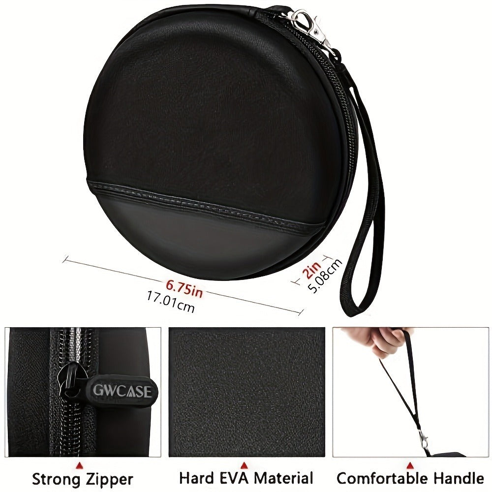 CD Player Carrying Case Shockproof Travel Organizer Bag – Fits GPX Soulcker ARAFUNA HOTT MONODEAL Disc Players