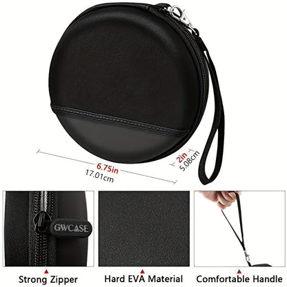 CD Player Carrying Case Shockproof Travel Organizer Bag – Fits GPX Soulcker ARAFUNA HOTT MONODEAL Disc Players