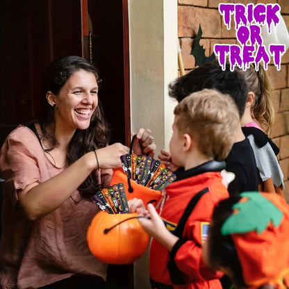 Halloween Slap Bracelets Bulk for Kids, 54/100PCS Halloween Party Favors for Boys & Girls, Spooky Bag Stuffers