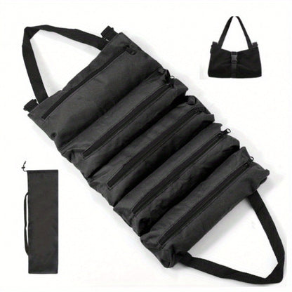 Collapsible Tool Bag Organizer for Hardware Storage | Foldable Tool Kit Bag for Carpentry Electricians Automotive Repairs Outdoor | Portable