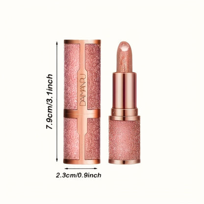 Shimmer Lipstick Set 2 Piece, Starry Sky High Gloss Waterproof Lip Color, Durable Glossy Shiny Lips Makeup for Women