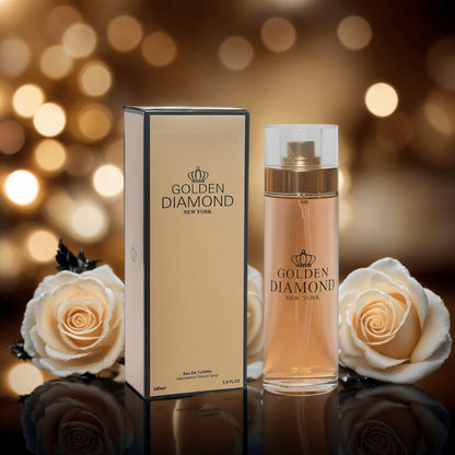 Perfume for Women Brilliant Diamonds 100ml EDP Spray with a Fresh Floral Fragrance Profile