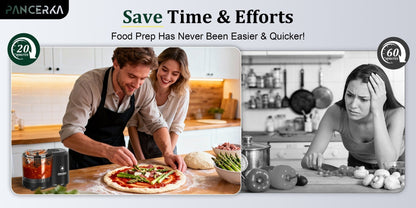 Electric Vegetable Chopper Food Processor - Mini Electric Food Chopper Blender for Kitchen, Baby Food Maker