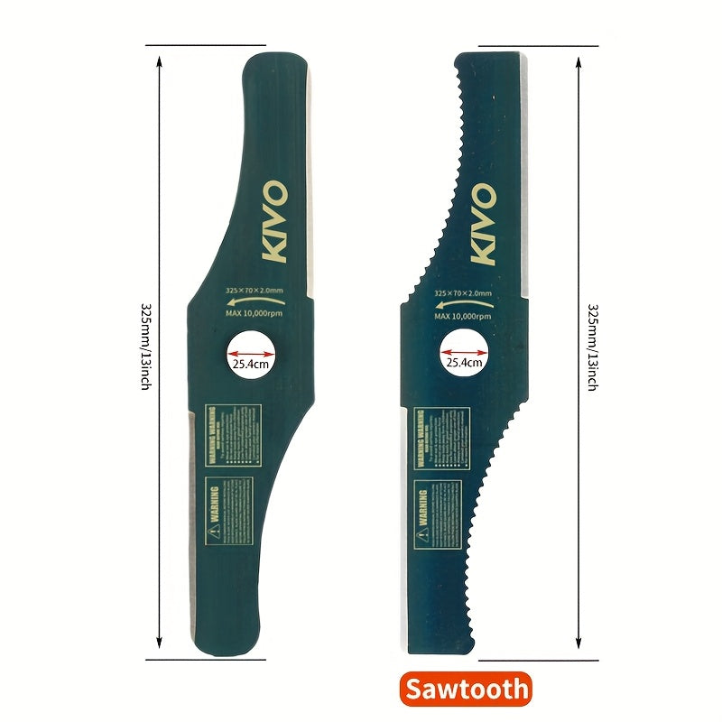 Brush Cutter Blade for Garden, Patio and Yard Use, with the Listed Configuration, for Everyday Use and Organized Storage