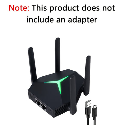 1167Mbps WiFi Repeater Single to Dual Band Converter - Wall-Penetrating Signal Booster Extender, 2.4G & 5G Simultaneous