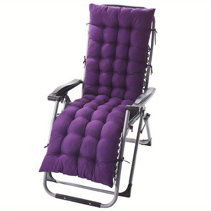 49-Inch Fabric Chaise Lounge Cushion with Multiple Color Options for Patio detail image - detail view 14